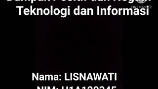 Dampak Positif dan Negatif Teknologi Informasi