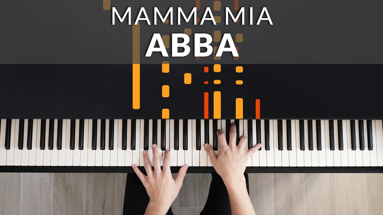 Mamma Mia - ABBA | Tutorial of my Piano Cover