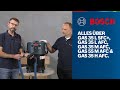 Bosch Professional GAS-Serie: Alles zu den Profi-Nass-/Trockensaugern