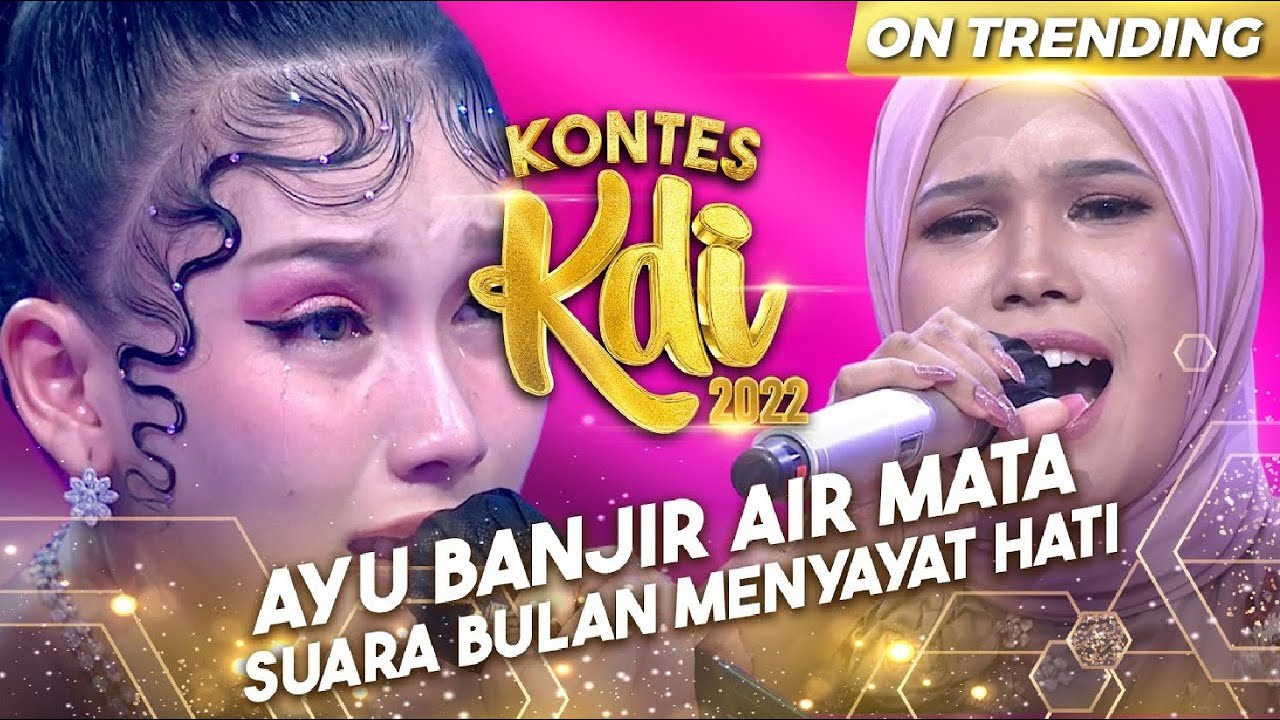 Kaget! Ayu Ting-Ting Sampai Menangis! Suara Bulan Menyayat Hati | KONTES KDI 2022's Banner