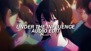Under The Influence - Chris Brown Edit Audio