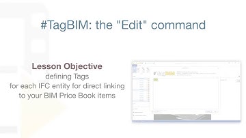 usBIM.viewer+ Tutorial | #TagBIM: the "Edit" command | ACCA Software