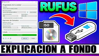 Como Usar Rufus 2023 | Hacer una USB Booteable Windows 10/8/7 y Prevenir Errores ✅
