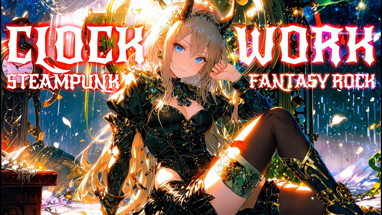 🔥Clockwork Kingdom Rock 🎸2 Hours Epic Steampunk Fantasy Power Playlist for Gaming & Workout