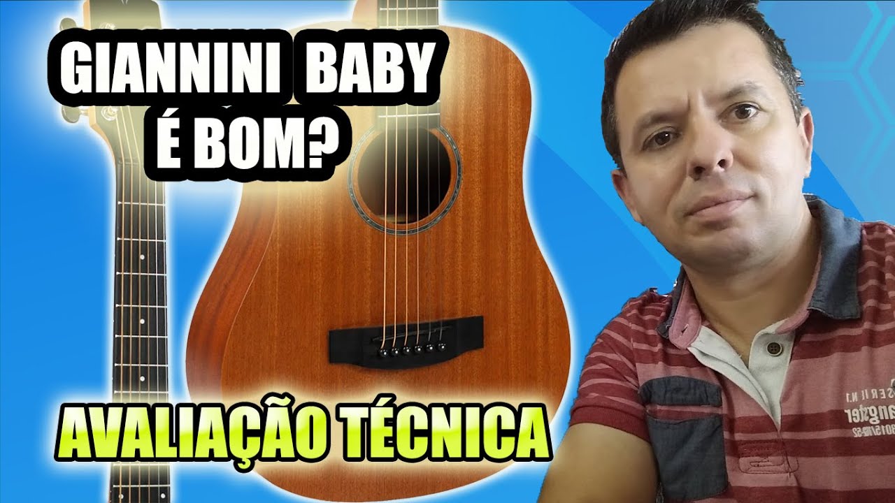 Violão Elétrico Baby Giannini Gtg 36s  é bom? Review Técnico
