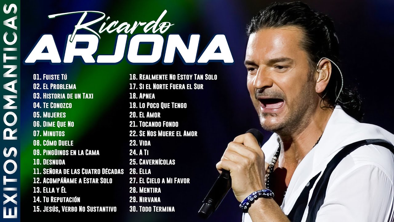 Ricardo Arjona Mix Éxitos 2026 - Lo Mas Nuevo 2026 - Ricardo Arjona Lo Mejor Canciones