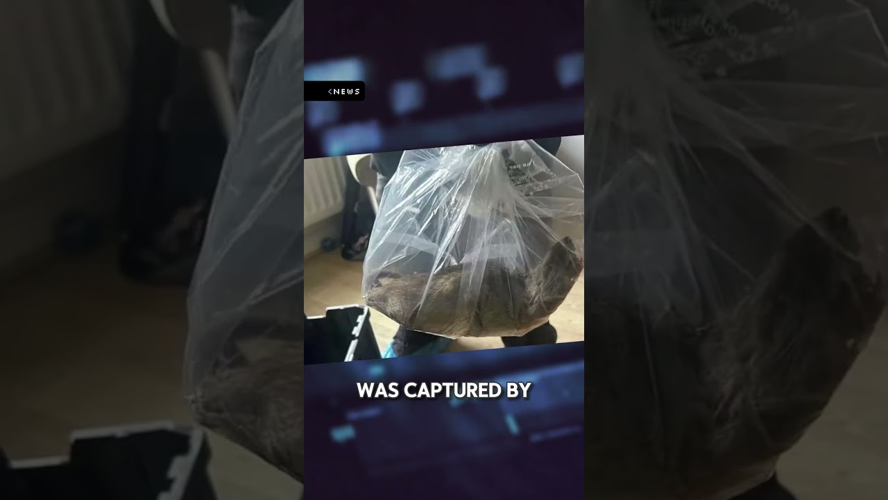 Рекордно большая крыса Англии: 22-дюймовое чудовище поймано в доме