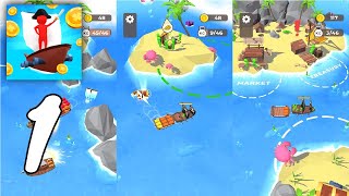 Pirate Idle Gameplay Walkthrough #1 (Android, IOS) screenshot 5