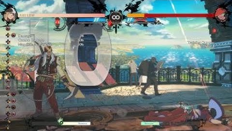 Guilty Gear -Strive-TK axl bomber corner combo BIG DAMAGE