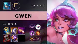 Gwen Top vs Renekton - KR Master Patch 26.20