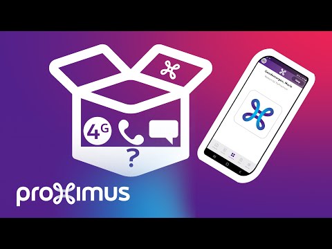 Je lopend verbruik via de MyProximus app nagaan