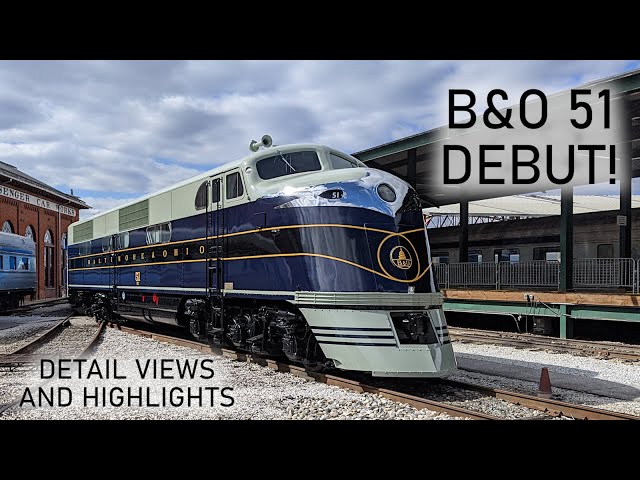Locomotive Spotlight: B&O 51 - YouTube