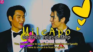 MileApo on their relationship // “I love you”s, dates, and their secret romance
