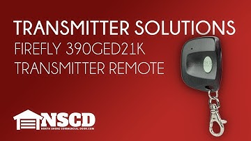 Transmitter Solutions Firefly 390GED21K Key Chain Sized Remote Transmitter