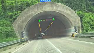 jkp ctv 순천 임실 고속국도 27호선 슬치터널 용암1-2터널 Suncheon–Wanju Expressway