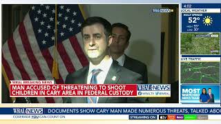 Cary man talked about killing children at daycare across street, FBI intervened