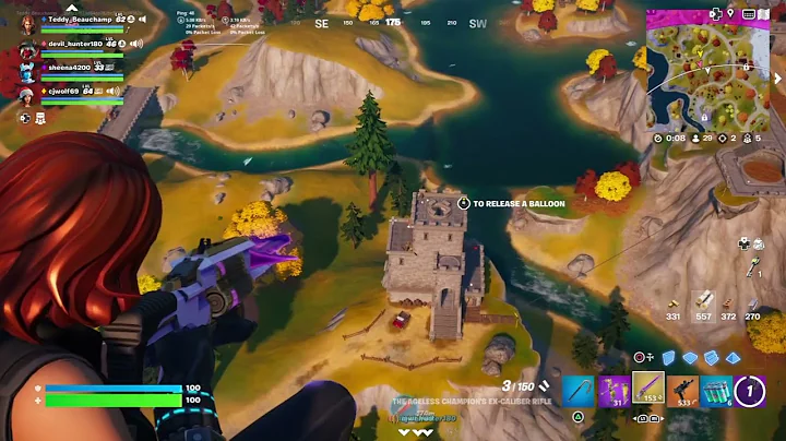 Fortnite_Teddy wolf sheena hunter