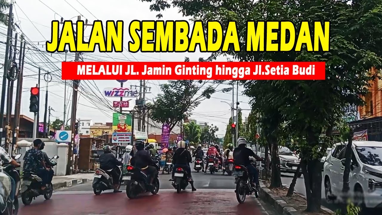 Menikmati Pagi di Kota Medan: Menelusuri Jalan Sembada yang Tenang.