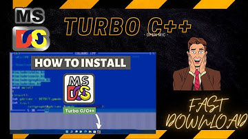 How To Download Turbo C++ in Any Operation System || Latest Version || Easiest Method