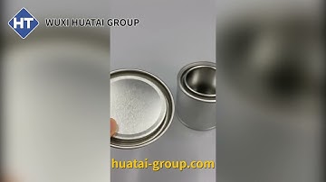250ml round lever lid tin can