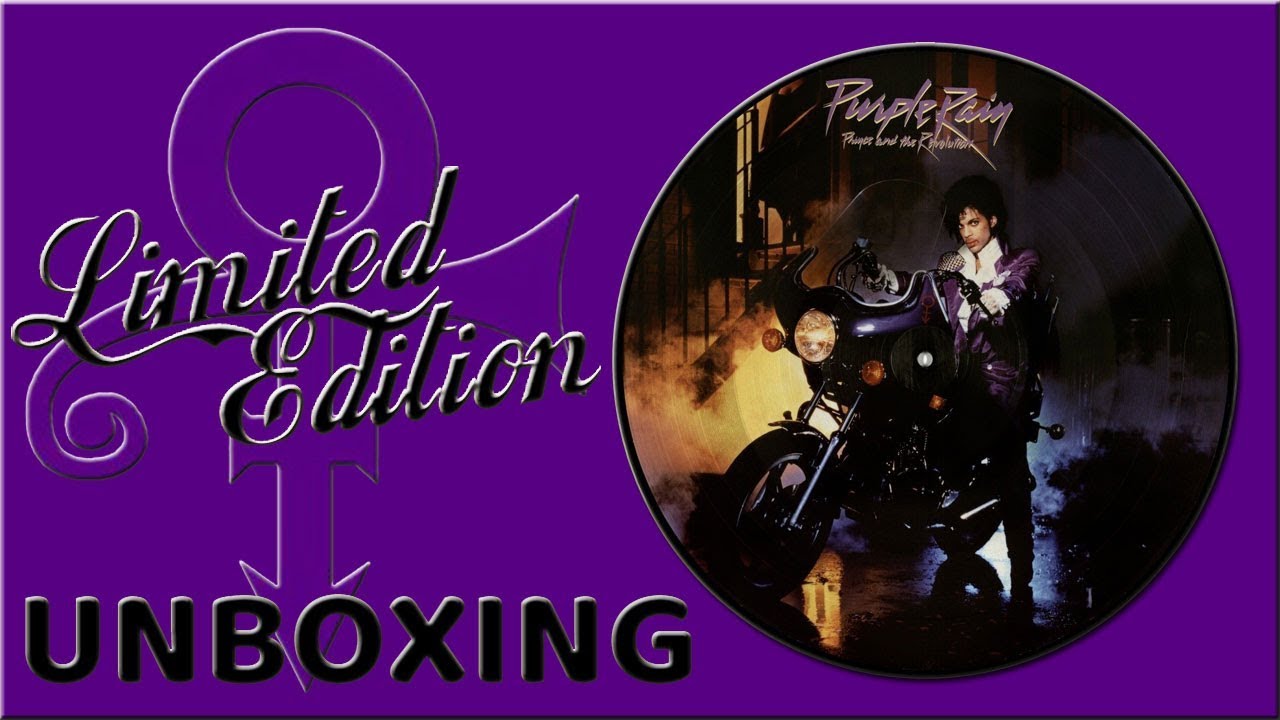 Purple Rain Picture Disc Limited Edition Unboxing - YouTube