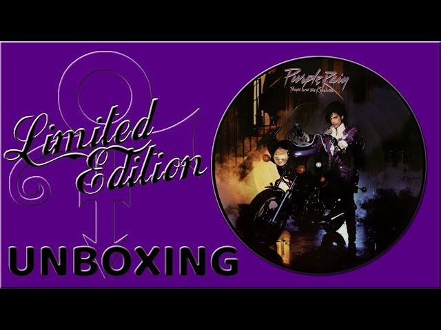 Purple Rain Picture Disc Limited Edition Unboxing - YouTube