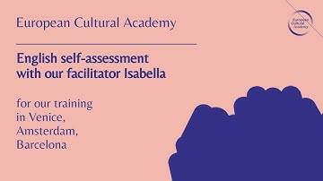 English self-assessment for ECA teacher training - Meet our facilitator in Barcelona!