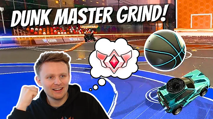 DUNK MASTER GRIND! - Rocket League Hoops Road to SSL #2