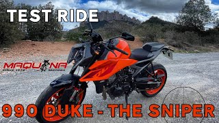 KTM 990 DUKE 2024 - THE SNIPER - TEST RIDE - T5 E6