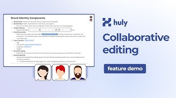 Real-time document collaboration with Huly