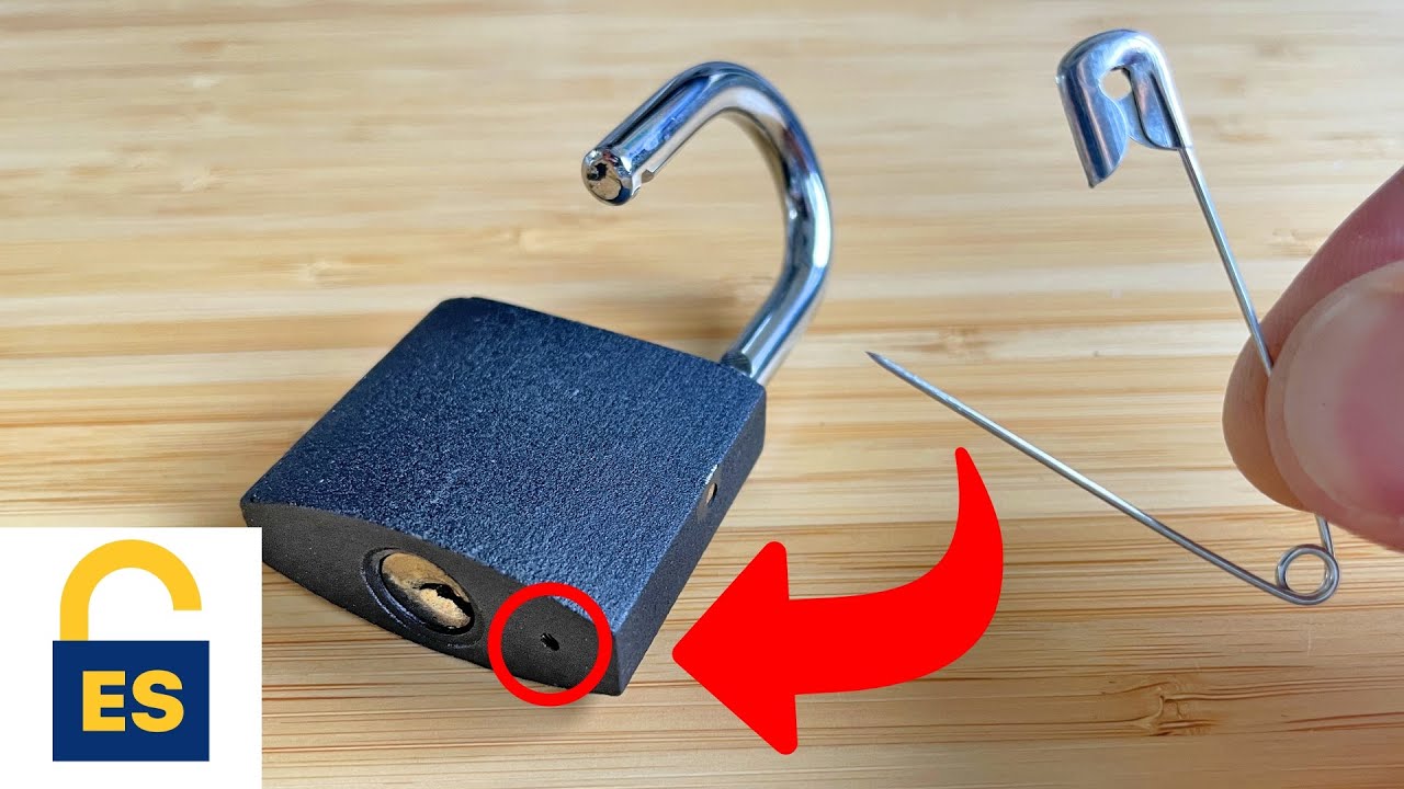 2 Maneras como ABRIR un CANDADO sin llave 🔑 (Muy FÁCIL) YouTube