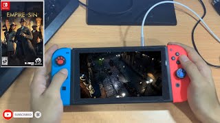 Empire Of Sin Switch Gameplay In Handheld | Empire of sin handheld gameplay