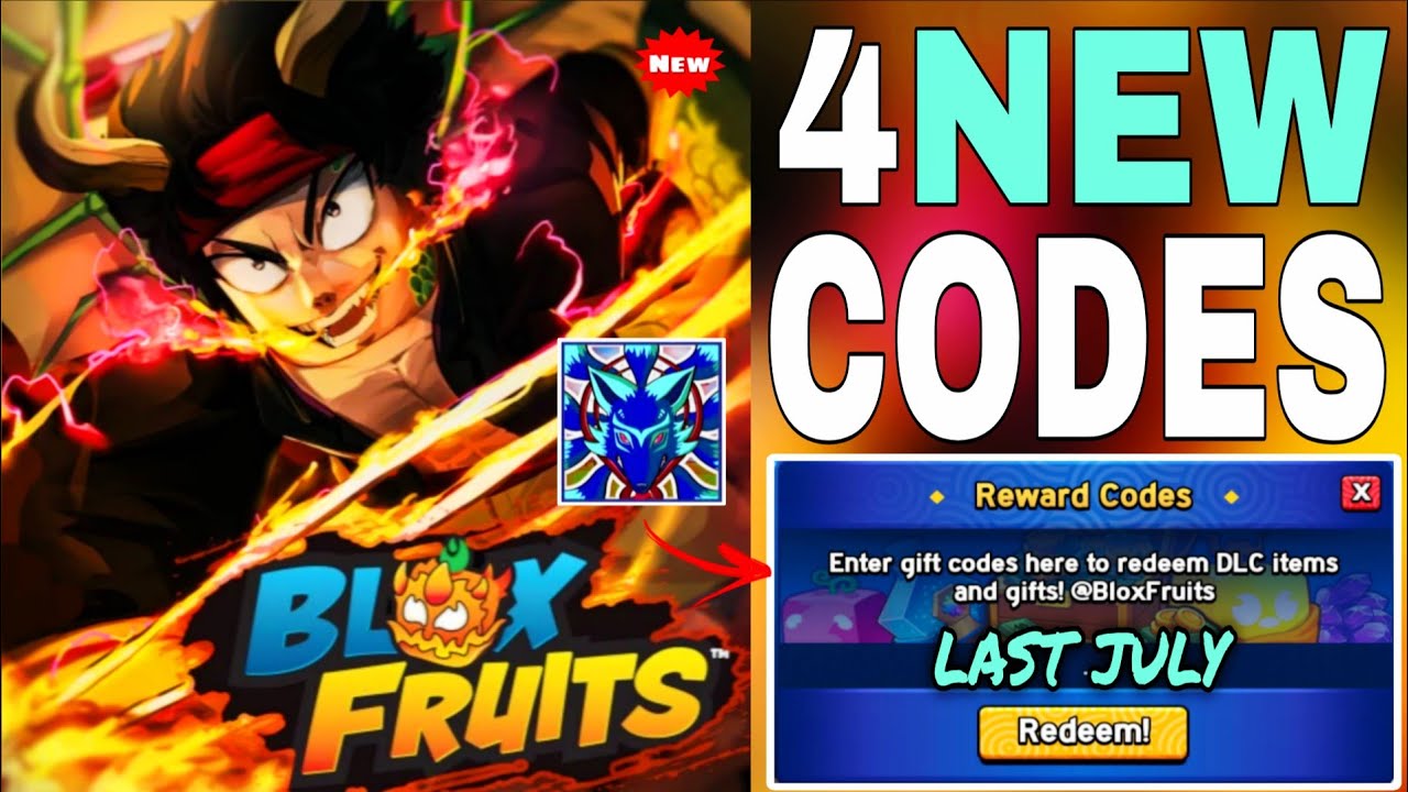 💥NEW JULY💥 BLOX FRUITS CODES 2025 - ROBLOX BLOX FRUITS CODES