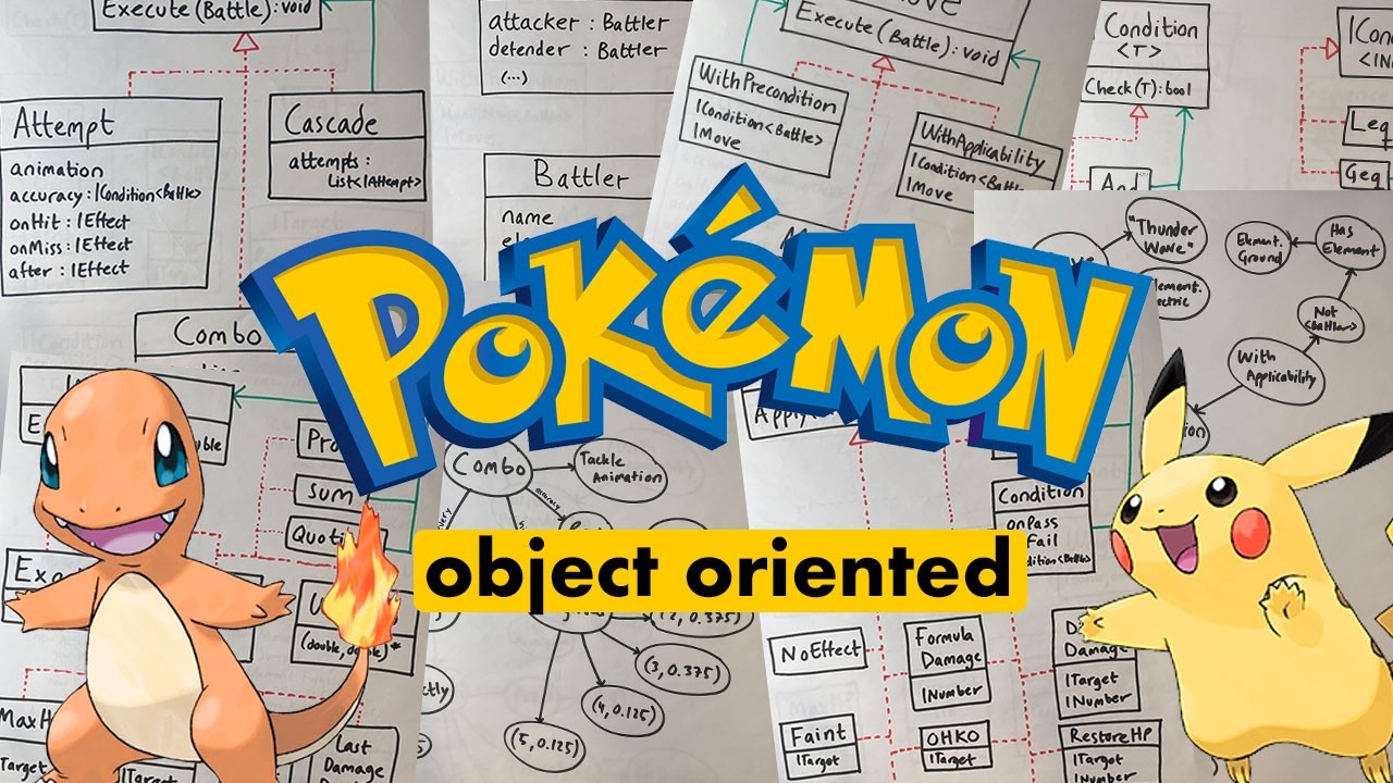 Rebuilding Pokémon with Object Oriented Programming - YouTube