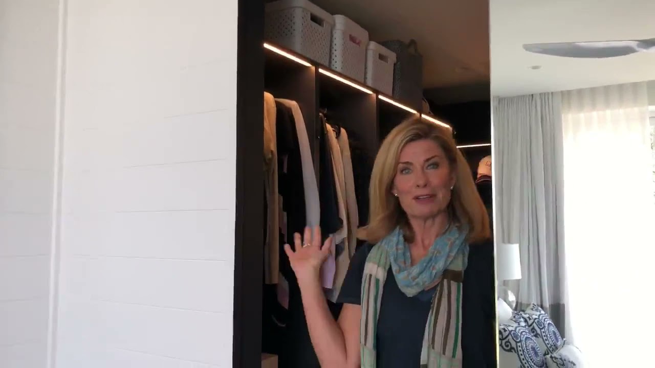 Deborah Hutton's Walk In Wardrobe