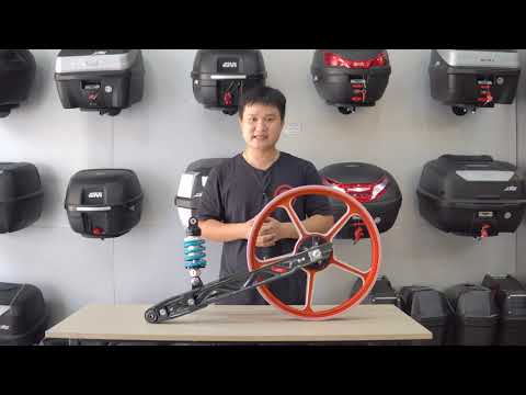 Video Combo hấp dẫn Mâm CNC + Gấp nhôm CNC + Phuộc SCK... - youtube