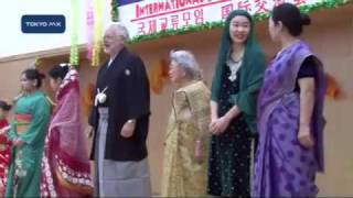 サンコンさんも登場　江東区で国際交流の集い