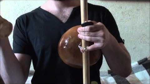 Leão. Music. Lesson 3. Berimbau. Sao Bento Grande de Angola + Some variations.