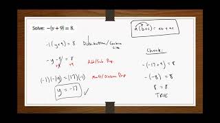 Lecture 2.4 - Solving Linear Equations Using General Strategy