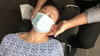 C2, C5, C1 Neck Adjustments (Diversified Technique).  “Omg! Feels good.” #chiropracticadjustment