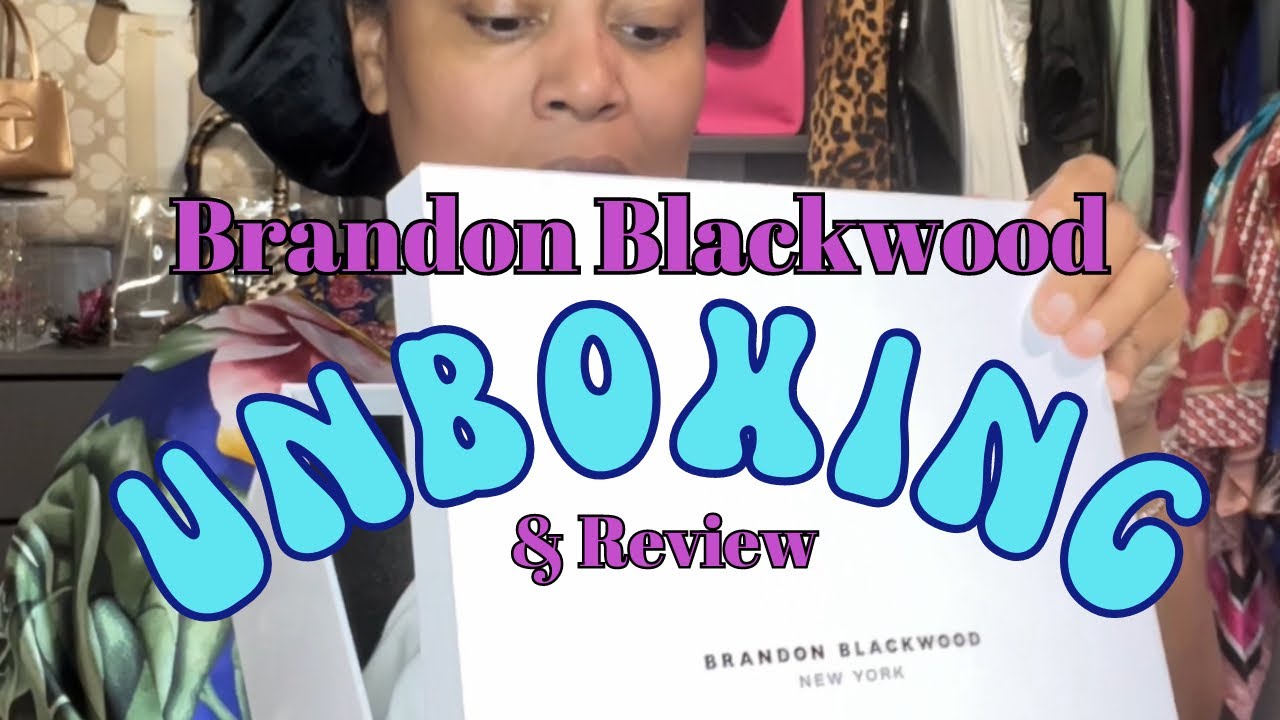 Brandon Blackwood Unboxing Luxury Handbag YouTube