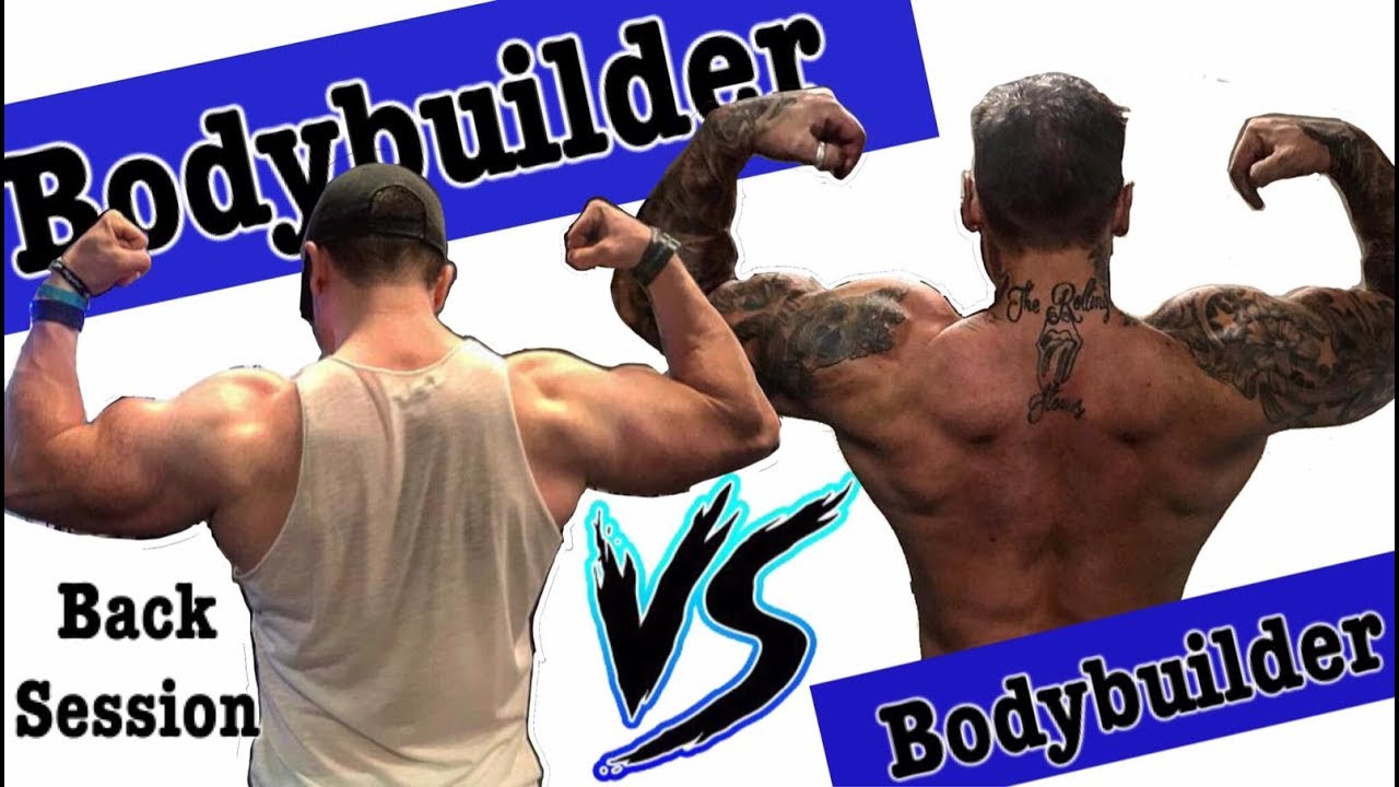 Bodybuilder vs Bodybuilder | Back Session | Mike Burnell Ft Chris Steptoe