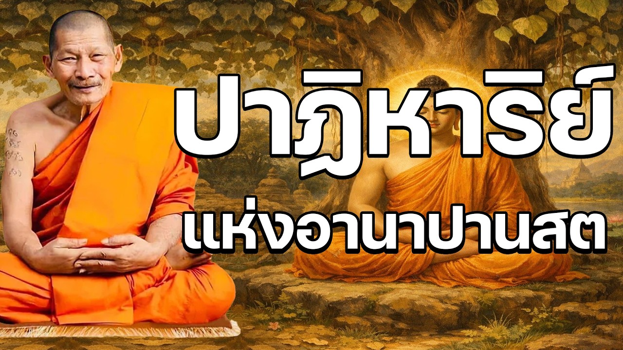 ปาฏิหาริย์แห่งอานาปานสติ: ถอดรหัสลับลมหายใจที่โรงเรียนไม่เคยสอน (ฉบับสมบูรณ์ ฟังก่อนนอน)