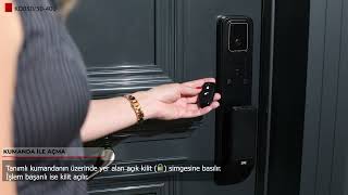 Kd050 - 50 - 400 Elektronik Kilit Kullanım Aşamaları