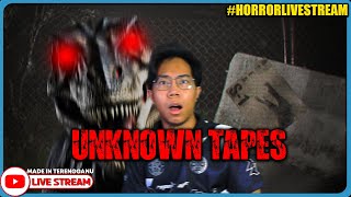 *SERAM* BUKAN HANTU TAPI DINOSAUR?! ||🔴 Unknown Tapes Gameplay (Malaysia) #HorrorLivestream