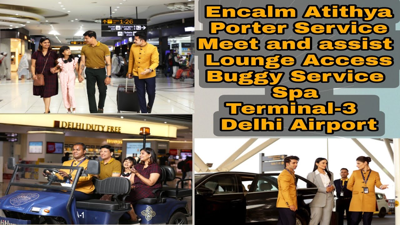 Porter Service At T3 Delhi Airport Best Service Travelling