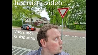 Instructievideo Voorrangskruispunten