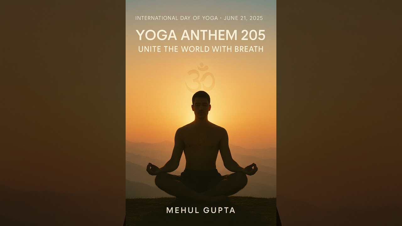 Yoga Anthem 2025 🌞 | International Yoga Day Song by Mehul Gupta | Hindi-English Fusion