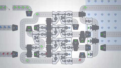 Fredkin Gate implemented in shapez.io