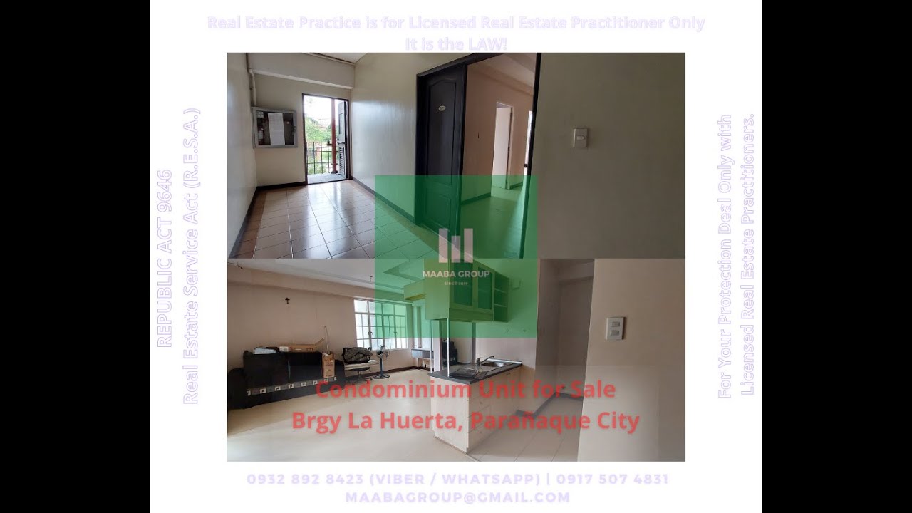 Chateau Elysee Condominium for Sale in Parañaque City YouTube